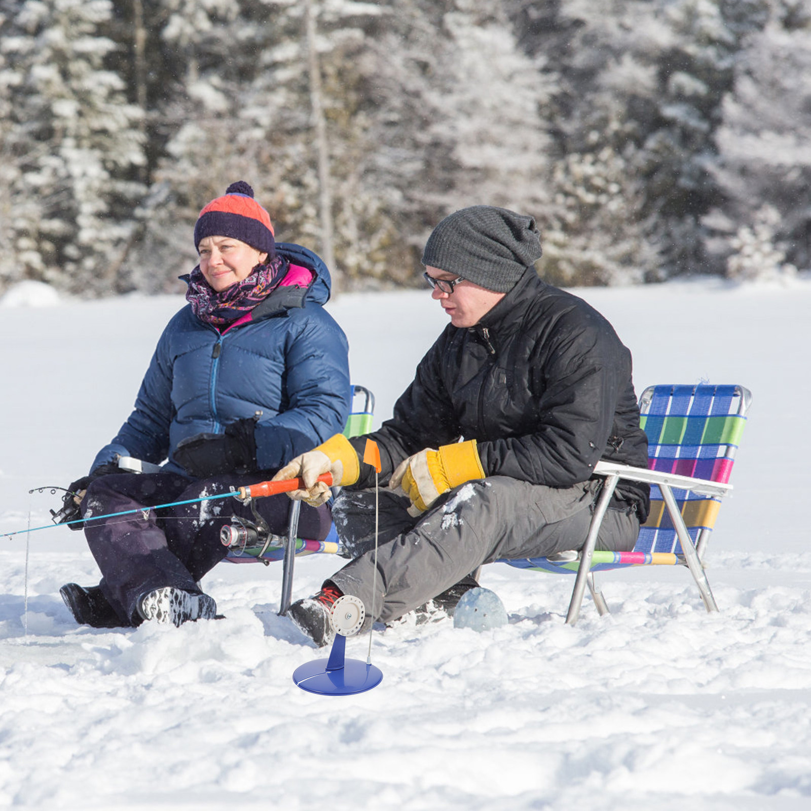 Flaga do wędkowania pod lodem, – Ice Fishing Tip Up recenzja i cena