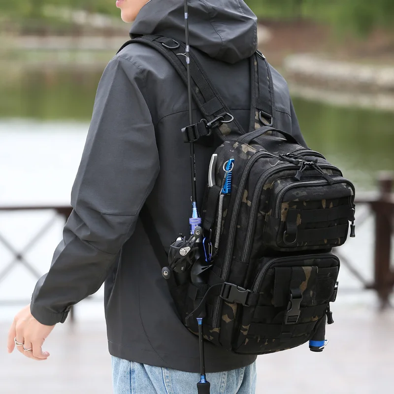 Plecak wędkarski z nylonu 1000 – Fishing Equipment Bag recenzja i cena